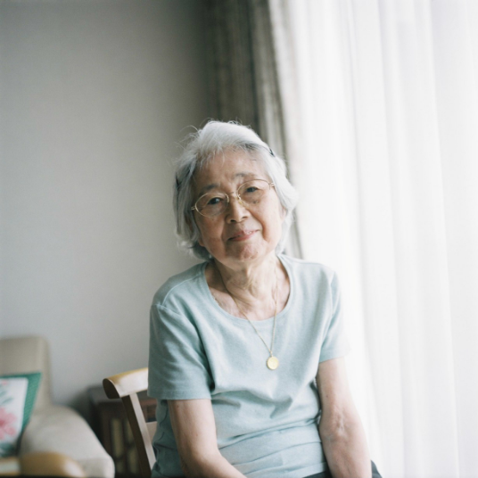 フィルムで撮影された肖像